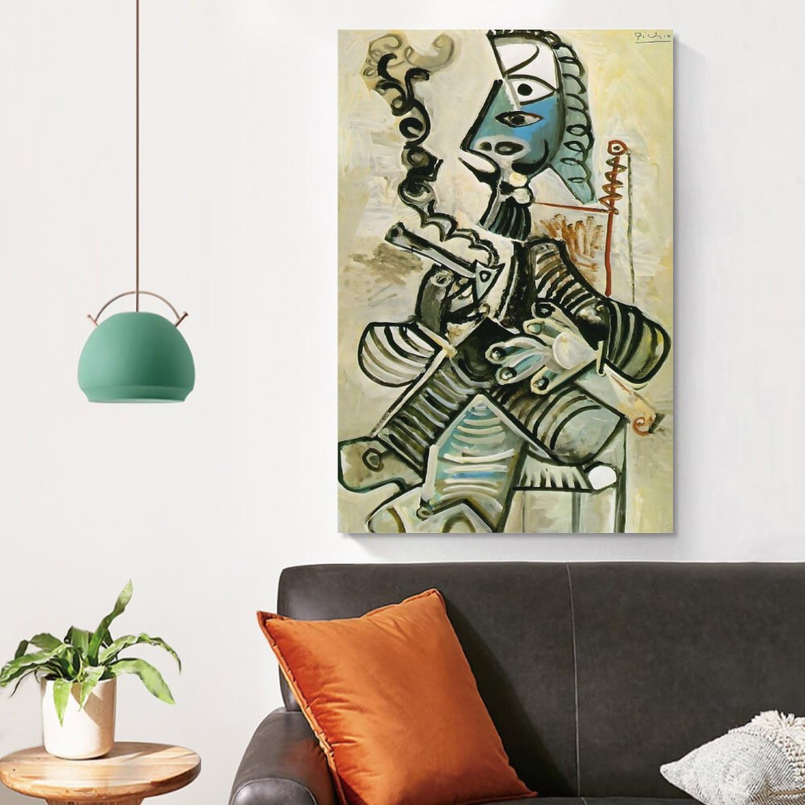 Amazon.co.jp: Pablo Picasso パブロ・ピカソ（パイプを持つ男） (2